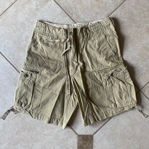 Abercrombie & Fitch Tan Cargo Shorts